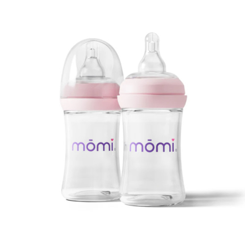 momi vibes breast-like bottle sets - seashell