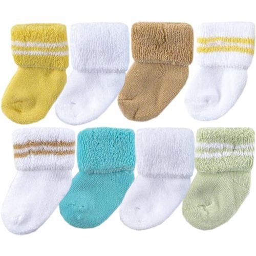 Luvable Friends Baby Newborn and Baby Terry Socks