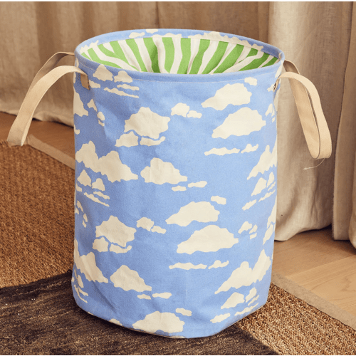 Canvas Laundry Hamper - Cloud
