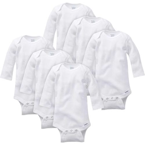Gerber Baby 6-pack Long-sleeve Onesies Bodysuit