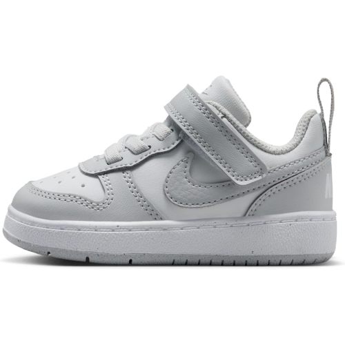 Amazon.com | Nike Baby/Toddler Court Borough Low Recraft Shoes, White/Black, 2C | Sneakers