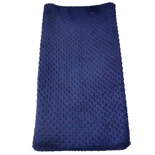Changing Pad Cover Super Soft Dots Skin-Friendly Breathable Wipeable Changing Table Sheets for Baby Boy and Baby Girl (Estate Blue)