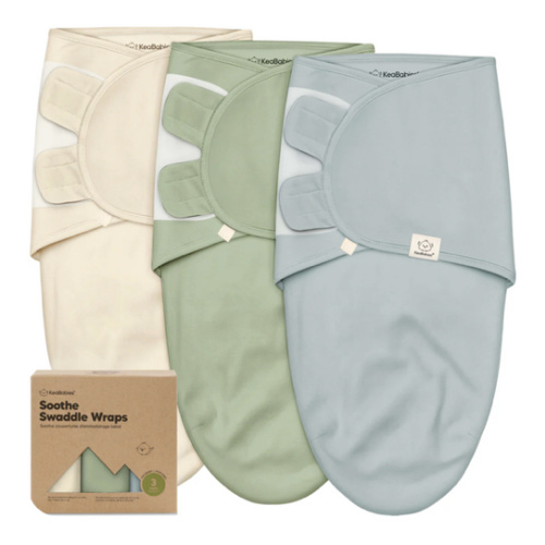 3-Pack Soothe Swaddle Wraps