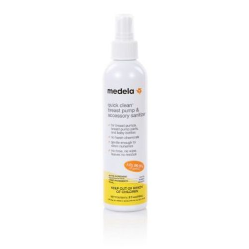 Medela® 8 oz. Quick Clean Breast Pump & Accessory Sanitizer - CLEAR - 8 OZ