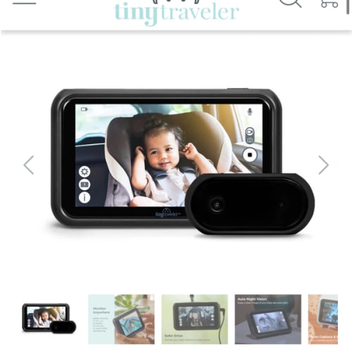 Tiny Basic - HD Baby Car Camera Monitor System - Tiny Traveler