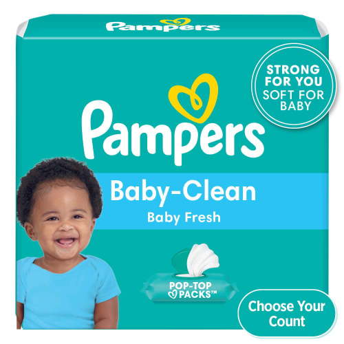 Pampers Baby Wipes Baby Fresh, 800 Wipes (Options Available)
