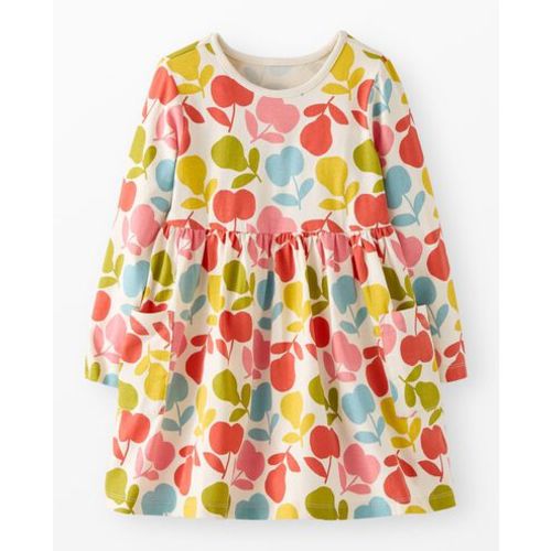 Halloween Long Sleeve Playground Dress with Pockets