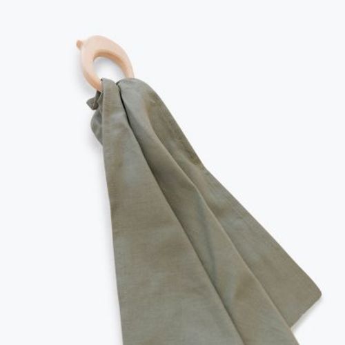 WildBird Linen + Maple Ring Teether