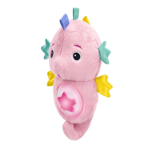 Baby Einstein Sea Dreams Seahorse Plush Soother, Pink, Ages 0 Months+