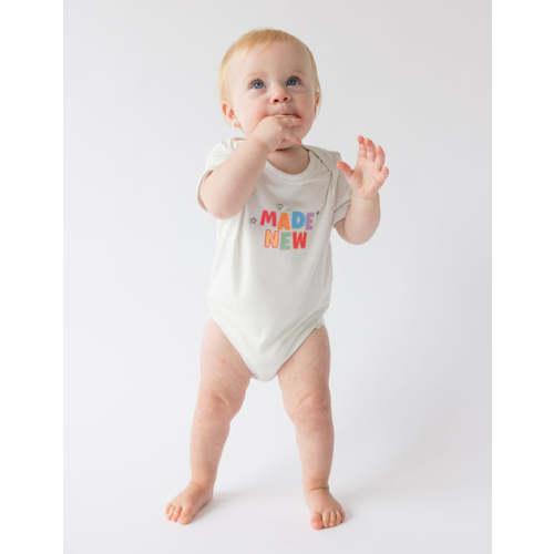 Made New Onesie | Christian Baby Clothing | Elevated Faith