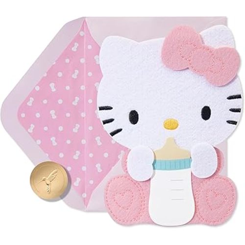 Papyrus Hello Kitty Baby Shower Card (Sweet Moments To Come)