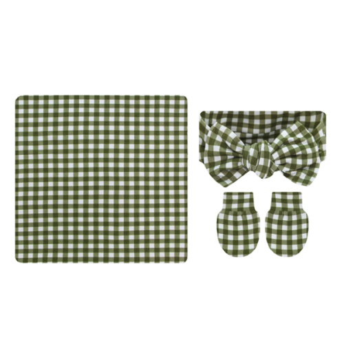 Forrest Newborn Headband & Swaddle Bundle