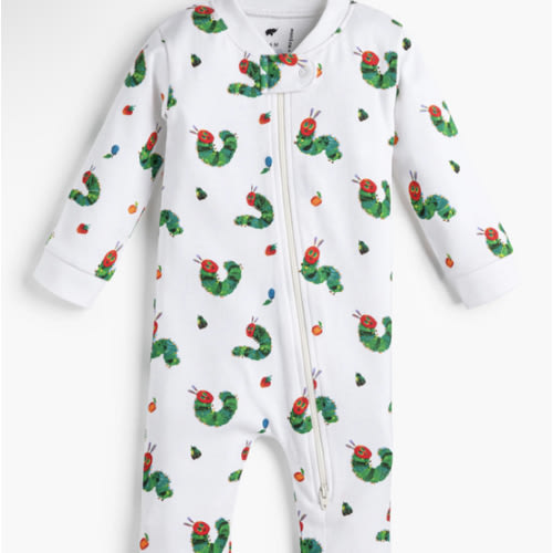 One-Piece Baby Pajamas - Organic Baby Clothes - Monica + Andy