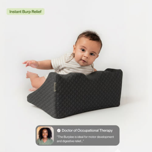 Burplee Lounger Pro| Tummy Time, Gas and Reflux Relief for Babies | 0-9 Months – Vonu