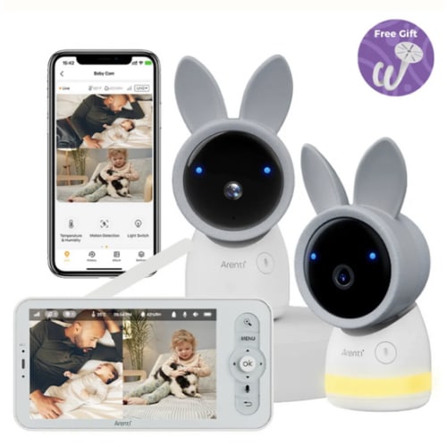 Arenti AInanny 2K UHD Video Baby Monitor with 5 Inch LCD Screen