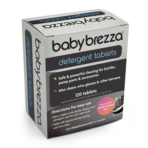 Baby Brezza Universal Detergent Soap Tablets for Bottle Washer Pro and All Brands of Bottle Washers - 120ct