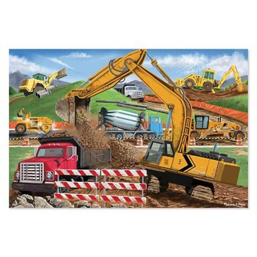 Melissa & Doug Building Site 48-pc. Floor Puzzle