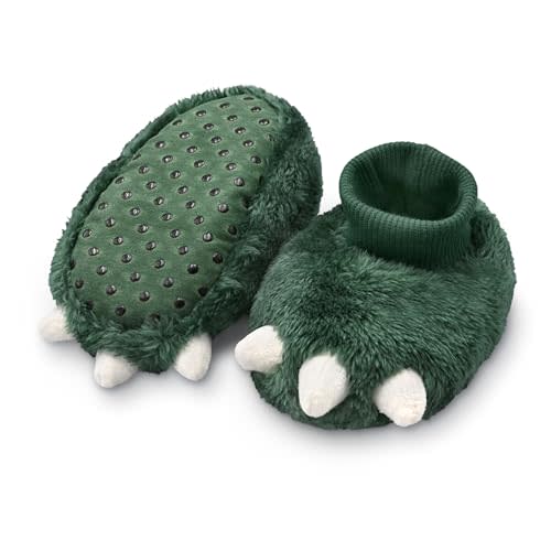 Carter's Baby & Toddler Claw Slipper - Cozy Anti-Slip Bootie for Babies