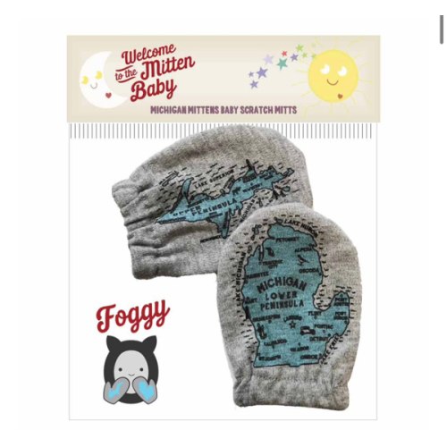 Baby Scratch Mitts – City Bird