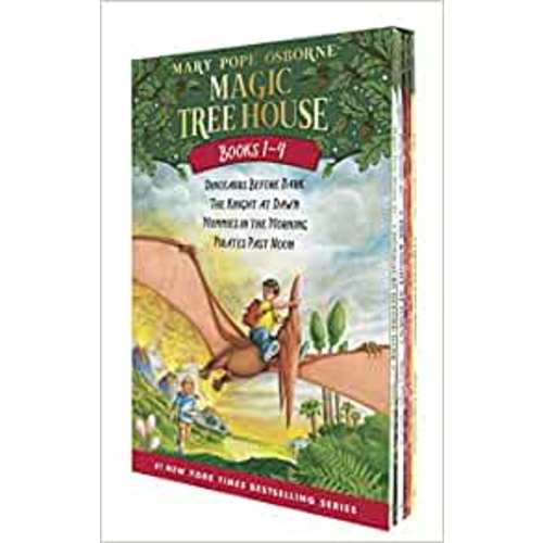 Magic Tree House Boxed Set, Books 1-4: Dinosaurs Before Dark, The Knight at Dawn, Mummies in the Morning, and Pirates Past Noon: Mary Pope Osborne, Sal Murdocca: 8580001039374: Amazon.com: Books