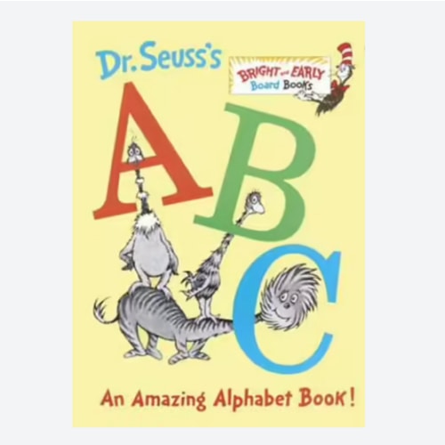 An Amazing Alphabet Book by Dr Seuss - Board Book