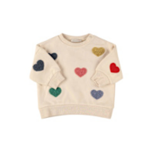 Print cotton blend crewneck sweatshirt - Konges Sløjd - Girls | Luisaviaroma