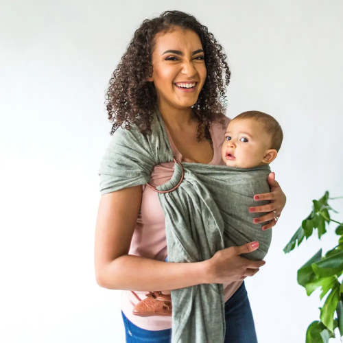 Palm Ring Sling | Baby Carriers | hope&plum Baby Wrap Carrier
