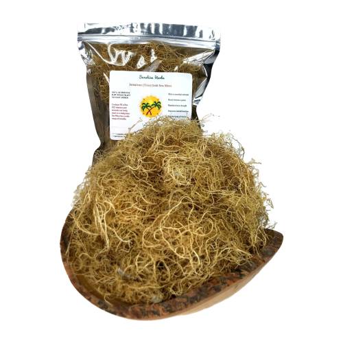 Jamaican Wildcrafted Sea Moss: Sundried, Natural Minerals