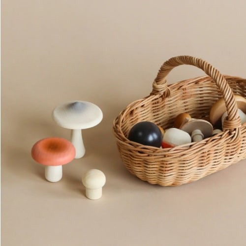 Forest Mushrooms Basket - Moon Picnic– Odin Parker