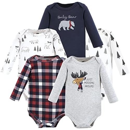 Hudson Baby Unisex Baby Cotton Bodysuits