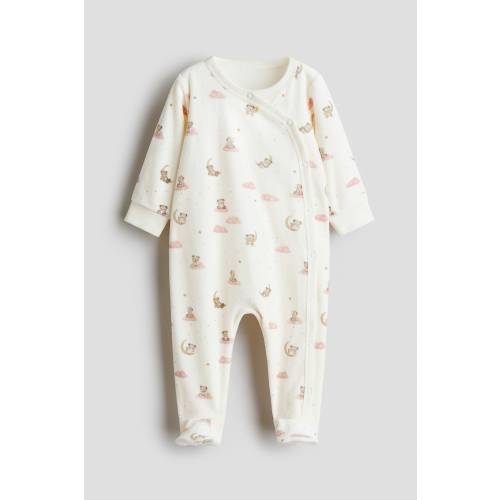 PYJAMA EN VELOURS IMPRIMÉ