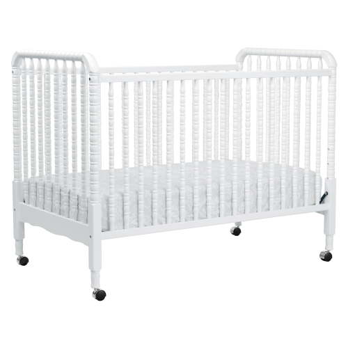 DaVinci Solid Jenny Lind 3-in-1 Convertible Crib in White