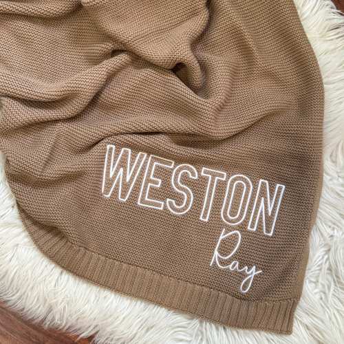 Baby Gift | Personalized Name | Baby Shower | Newborn Baby Gift | Embroidered Baby Gift | Baby Shower Gift | Baby Blanket