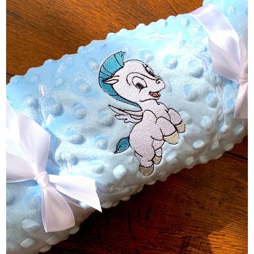 Pegasus Baby Blanket, Pegasus from Hercules Baby Blanket