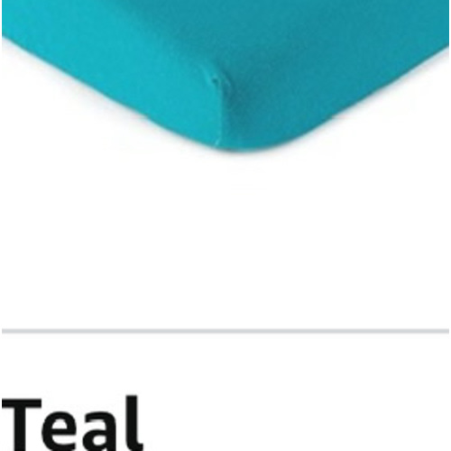 SheetWorld Fitted Pack N Play Playard Sheet Compatible with Delta Children LX Deluxe Portable Baby Play Yard 26 x 38 inches, 100% Cotton Jersey, Hypoallergenic, Butter Soft, Teal, Made in USA