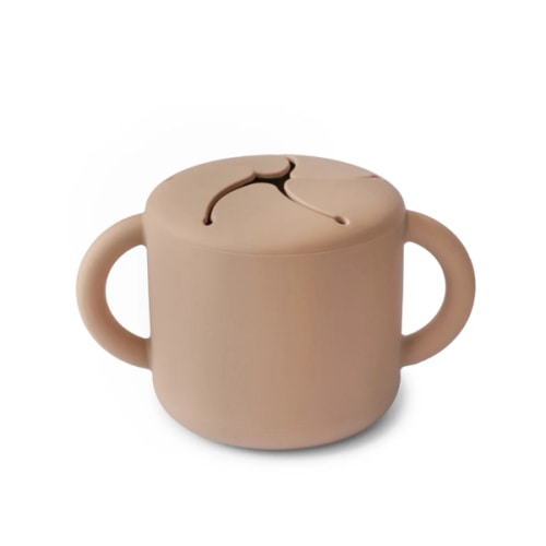 Mushie Baby Silicone Snack Cup