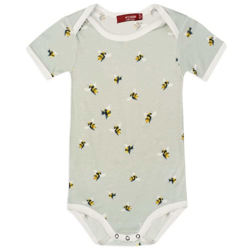 Bumblebee Bamboo Short Sleeve One Piece
