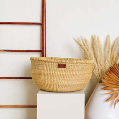 NaturalLarge Market BasketNo Handle