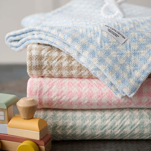 Betsy Baby Blanket - Red Land Cotton