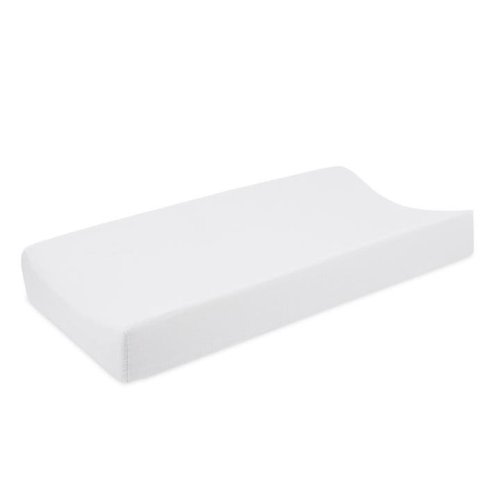 Grey Cotton Muslin Changing Pad Cover | aden + anais