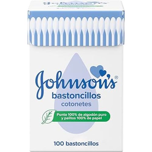 Johnsons and Johnsons Cotton Buds -Pack of 100