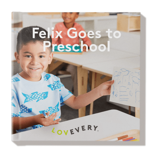 'Felix Goes to Preschool' Book | Lovevery Tricky Topic Books