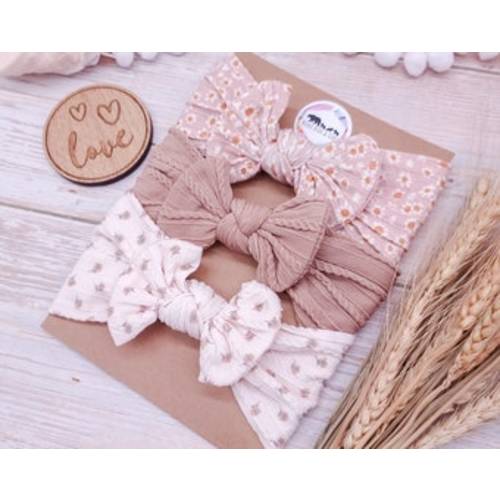 Baby Girl Headband & Bows | Soft Baby Headbands I Bow Bundle Hairband Hairbow | Baby Shower Gift | New Baby Gift | Baby Girl Gift Box - Etsy