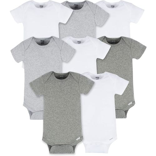 Onesies Brand unisex-baby 8-pack Short Sleeve Mix & Match Bodysuits