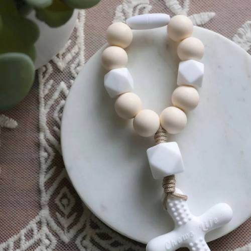 Silicone Rosary Teether