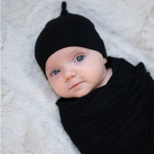Baby Swaddle Set: Black – Lila