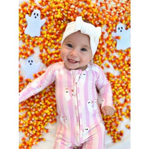 Be My Boo Halloween Bamboo Zippy Pajamas