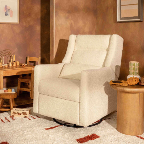 babyletto Kiwi Power Recliner and Swivel Glider with Power Adjustable Headrest and USB Port & Reviews | Birch Lane