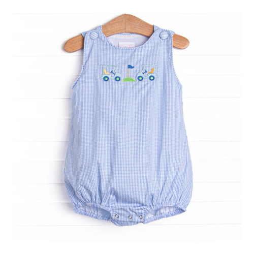 Country Club Cruisin' Applique Bubble, Blue – Stitchy Fish