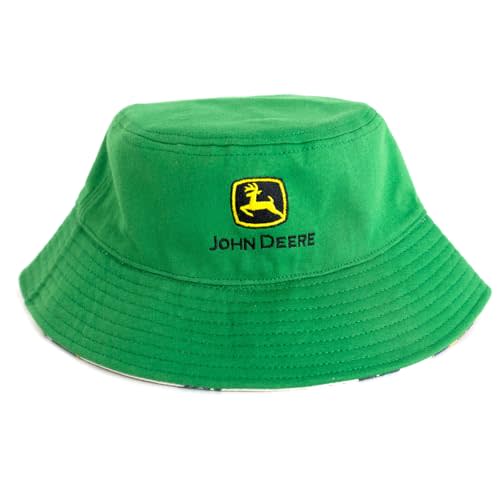 John Deere Bucket Sun Hat Sizes (OS Toddler - OS Youth)